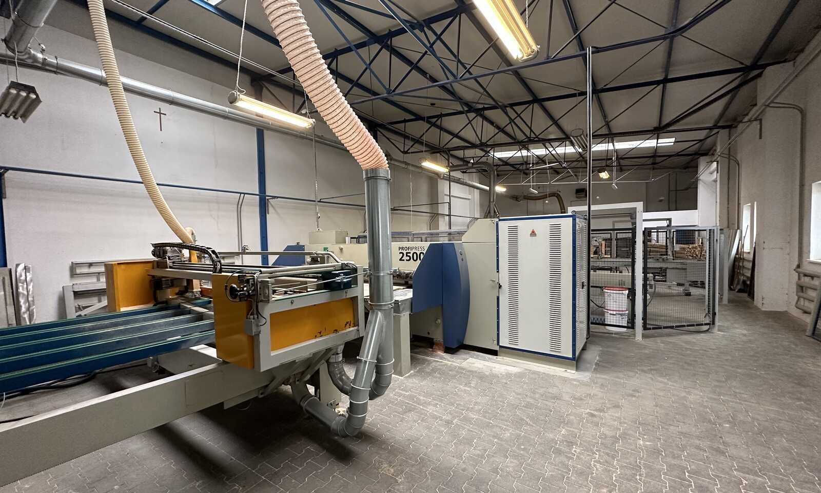 Automatyczna linia do klejenia płyty DIMTER PROFIPRESS 2500